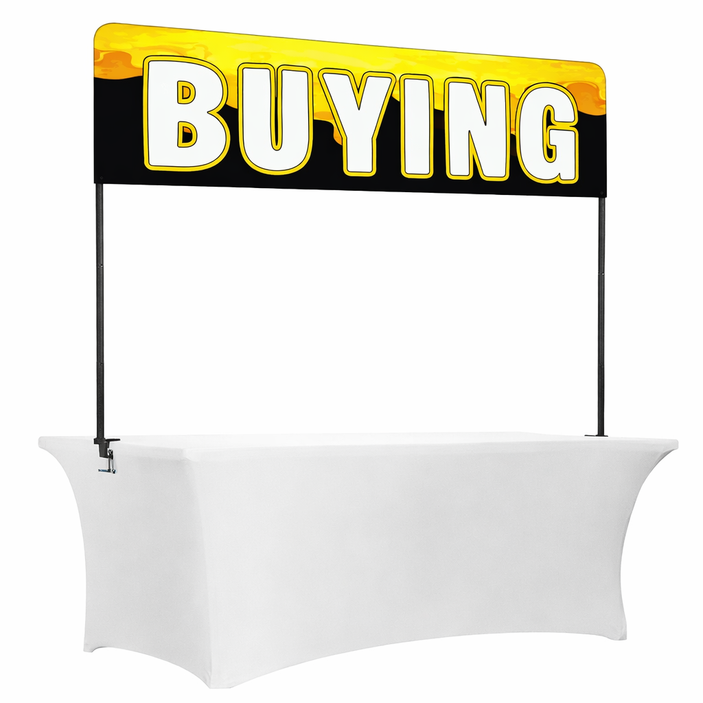 Premium Spandex Over-Table Banner (Double-Sided)
