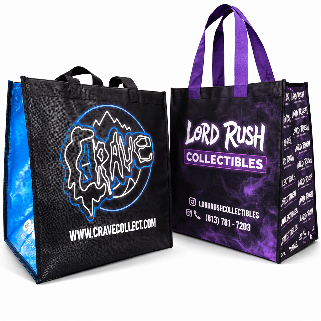Custom Woven Shopping Bags