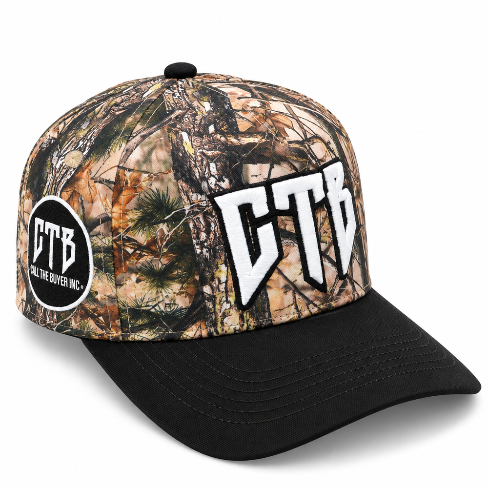 Custom printed fabric + dimensional embroidery